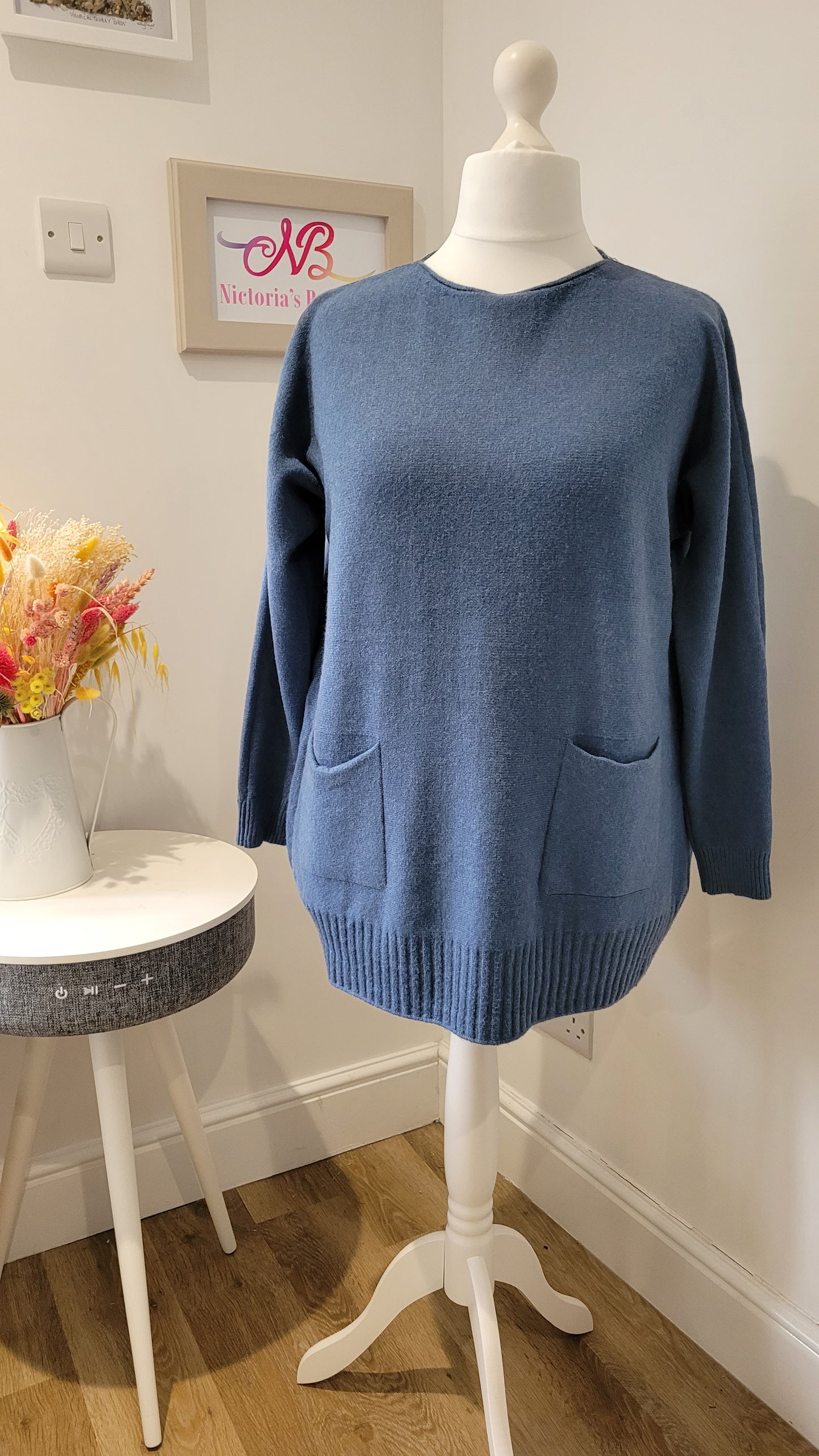 Beautiful quality Cuddle Me Softly Italian soft knit jumper