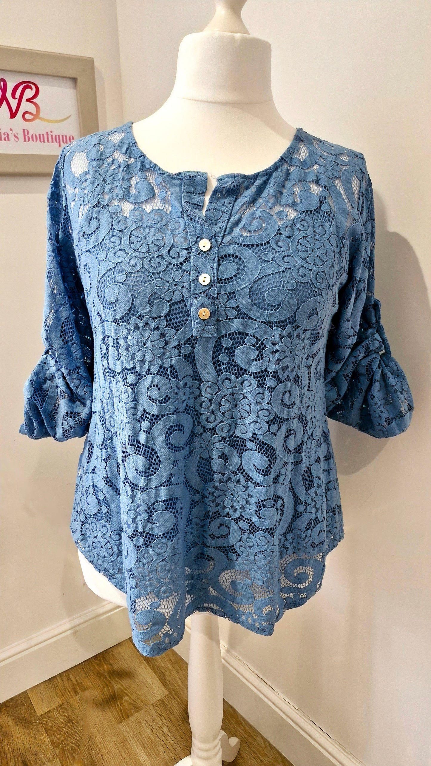 Cami Crochet Lace Tunic