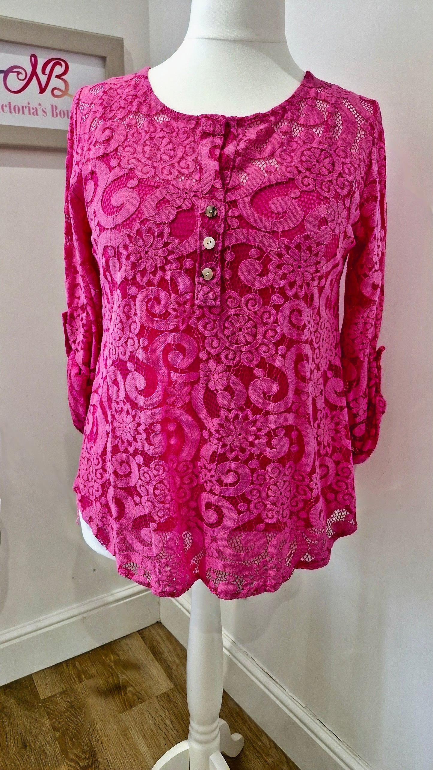 Cami Crochet Lace Tunic