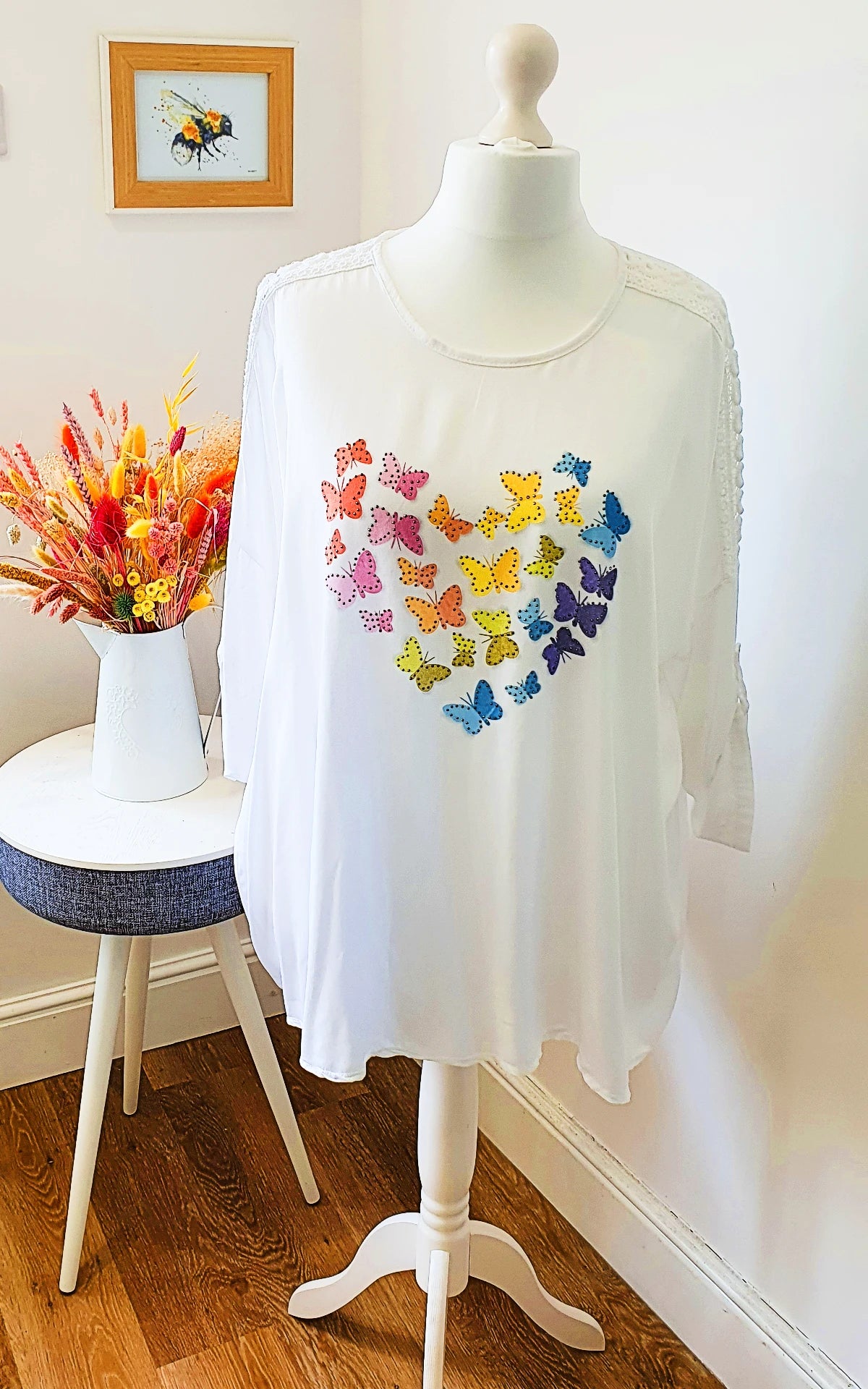 Sparkle Butterfly Top