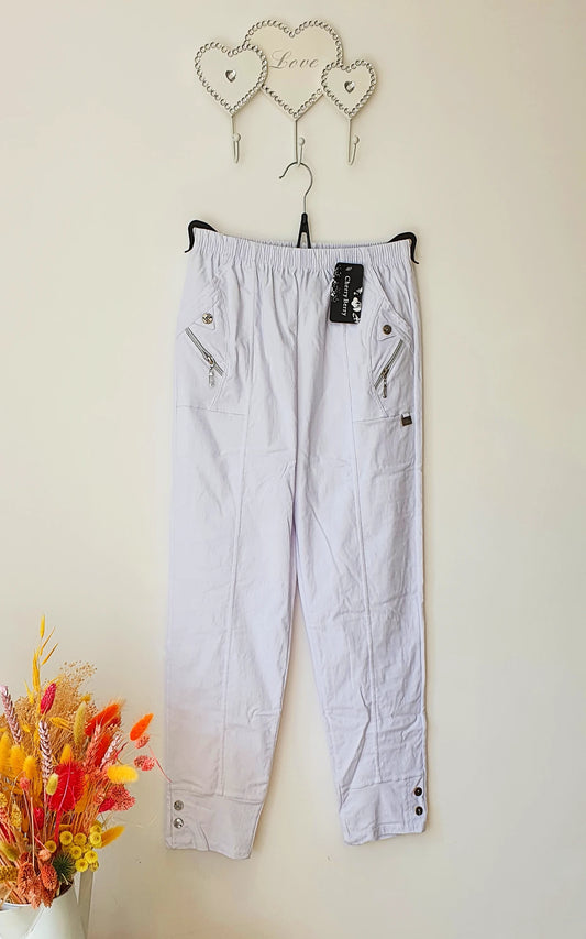 Summer Magic Trousers - White